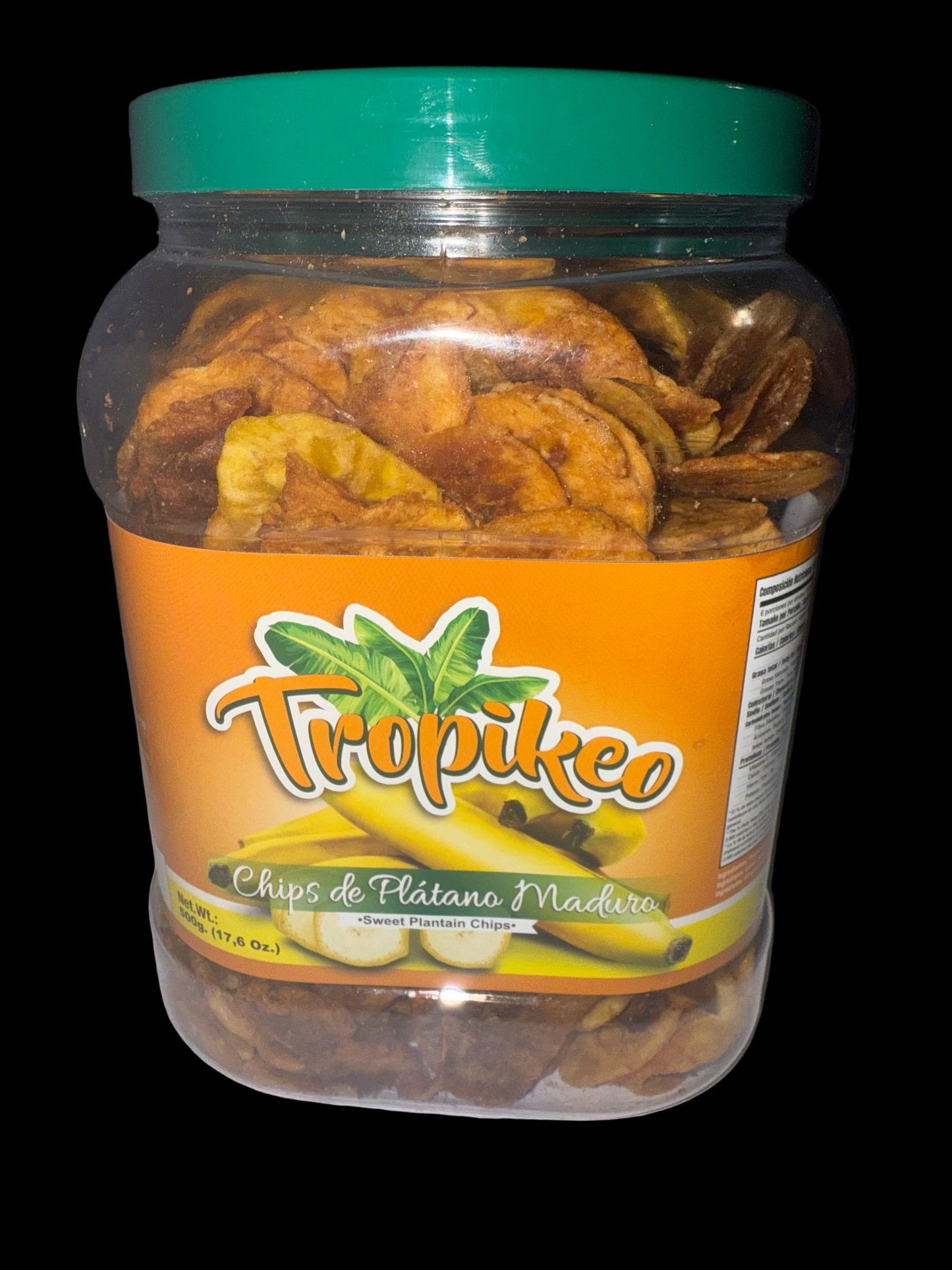Tropikeo Chips De Platano Maduro 17.6onz