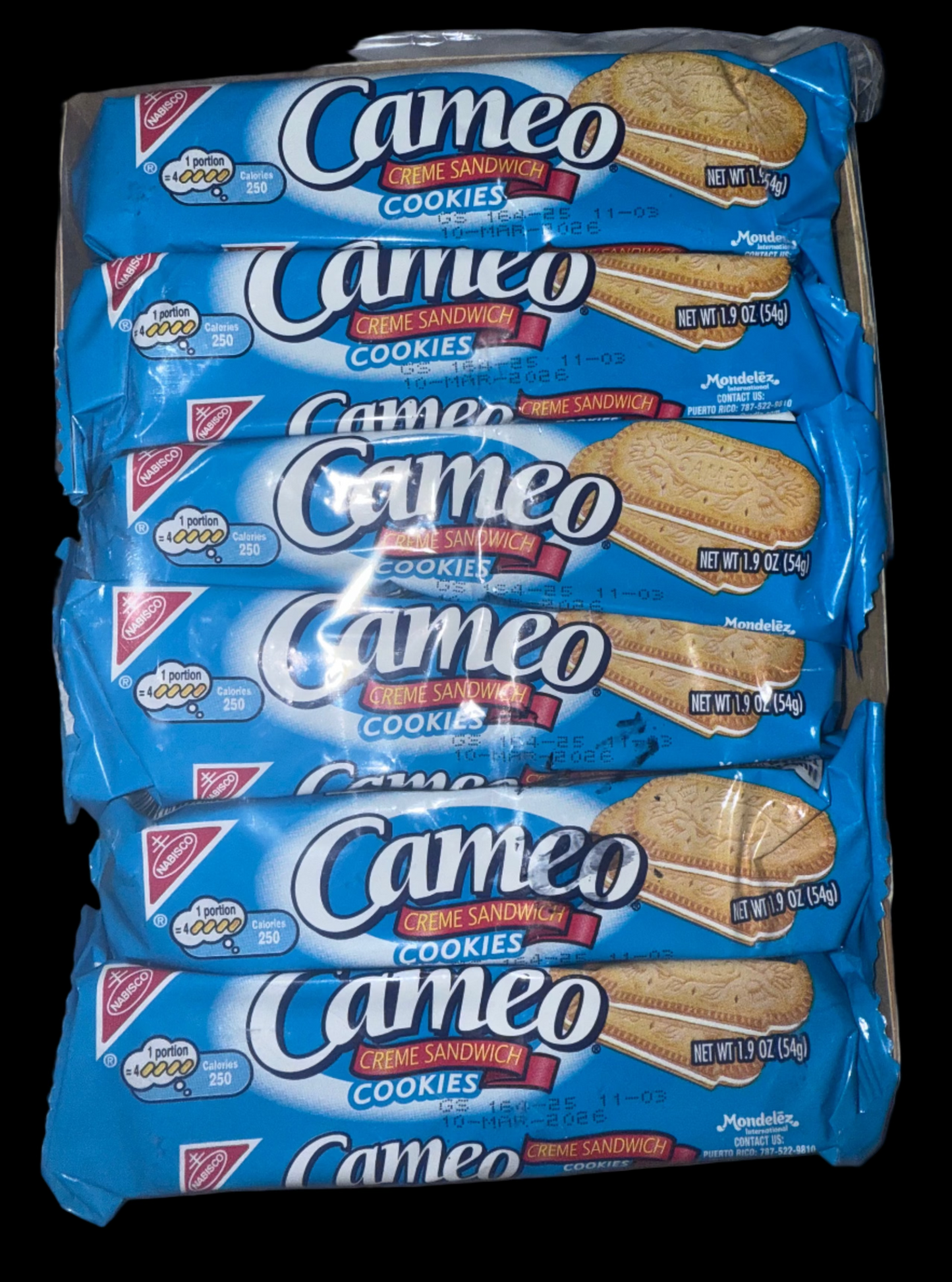 Cameo Cream Sandwich Cookies 12pack 1lb 6.8onz