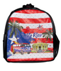 Back Pack Cartera Mochila Puerto Rico Bandera